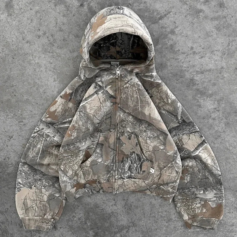 Camo Oversized Unisex Hoodie