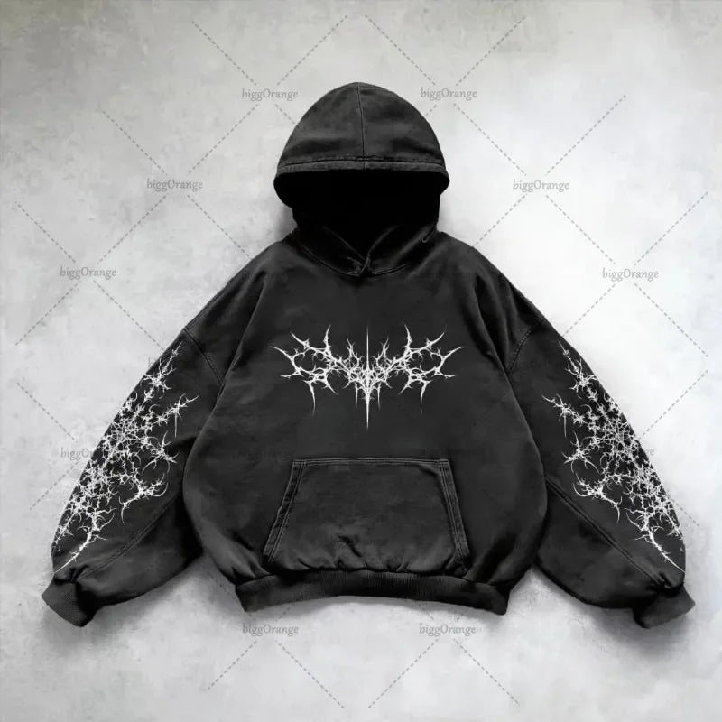 Harajuku Vintage Hoodie - (Unisex)