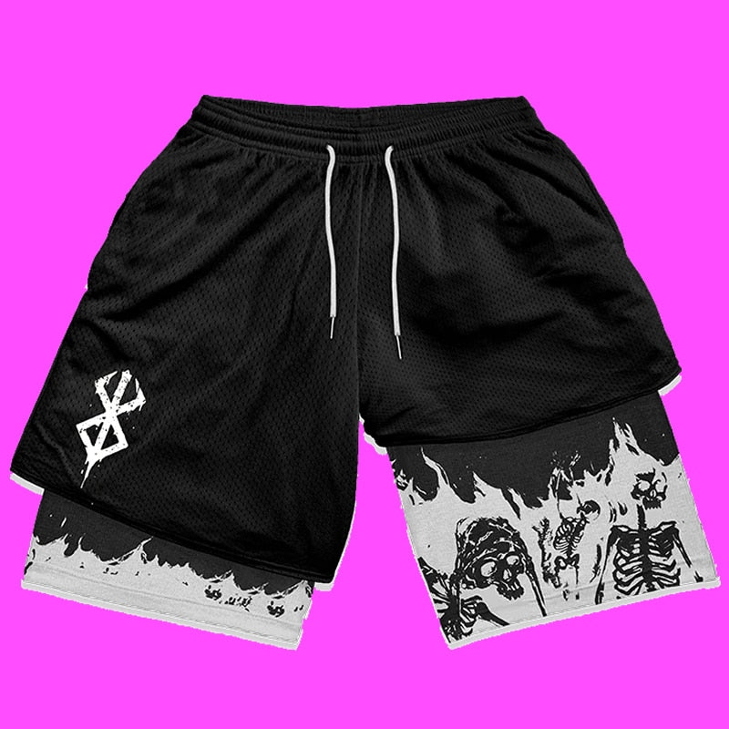 Y2K Anime Short Pant