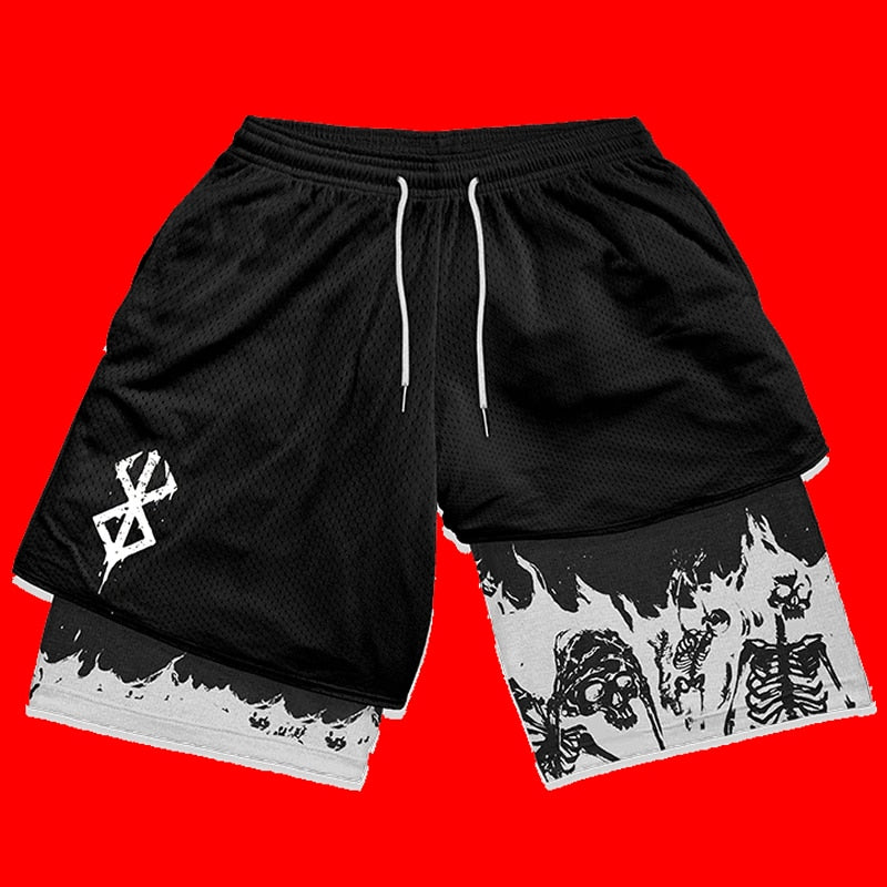 Y2K Anime Short Pant