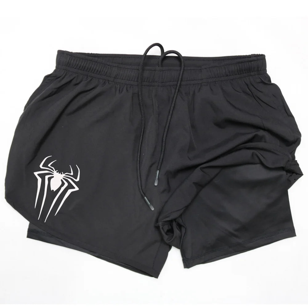 Y2k Spider Shorts