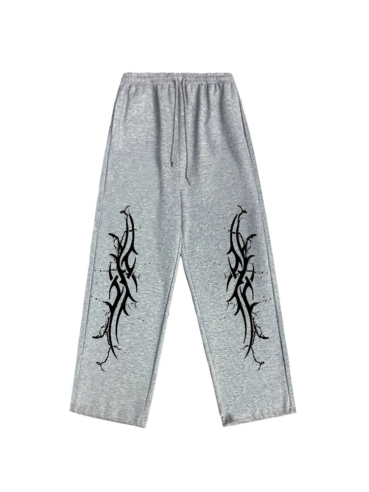 Inferno Baggy Pants - Flame Surge streetwear