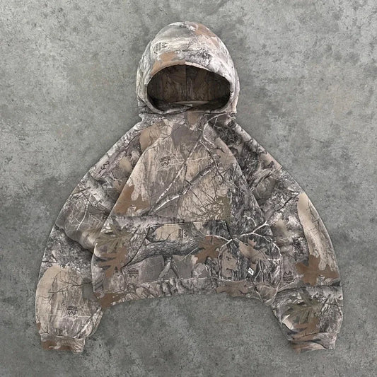 Camo Oversized Unisex Hoodie