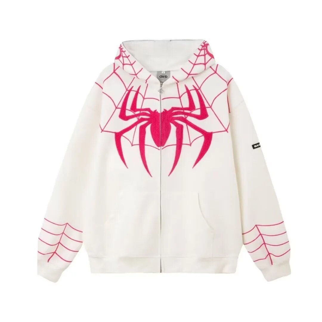 Couple Outfit Spider Hoodies