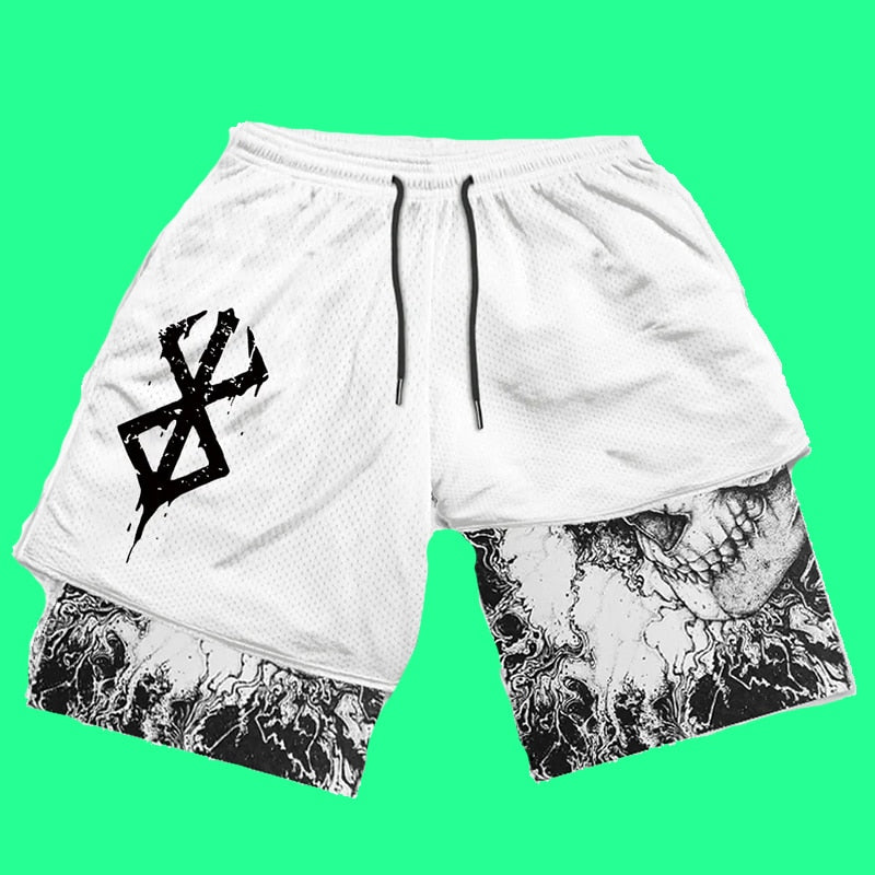 Y2K Anime Short Pant