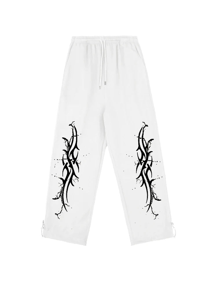 Inferno Baggy Pants - Flame Surge streetwear
